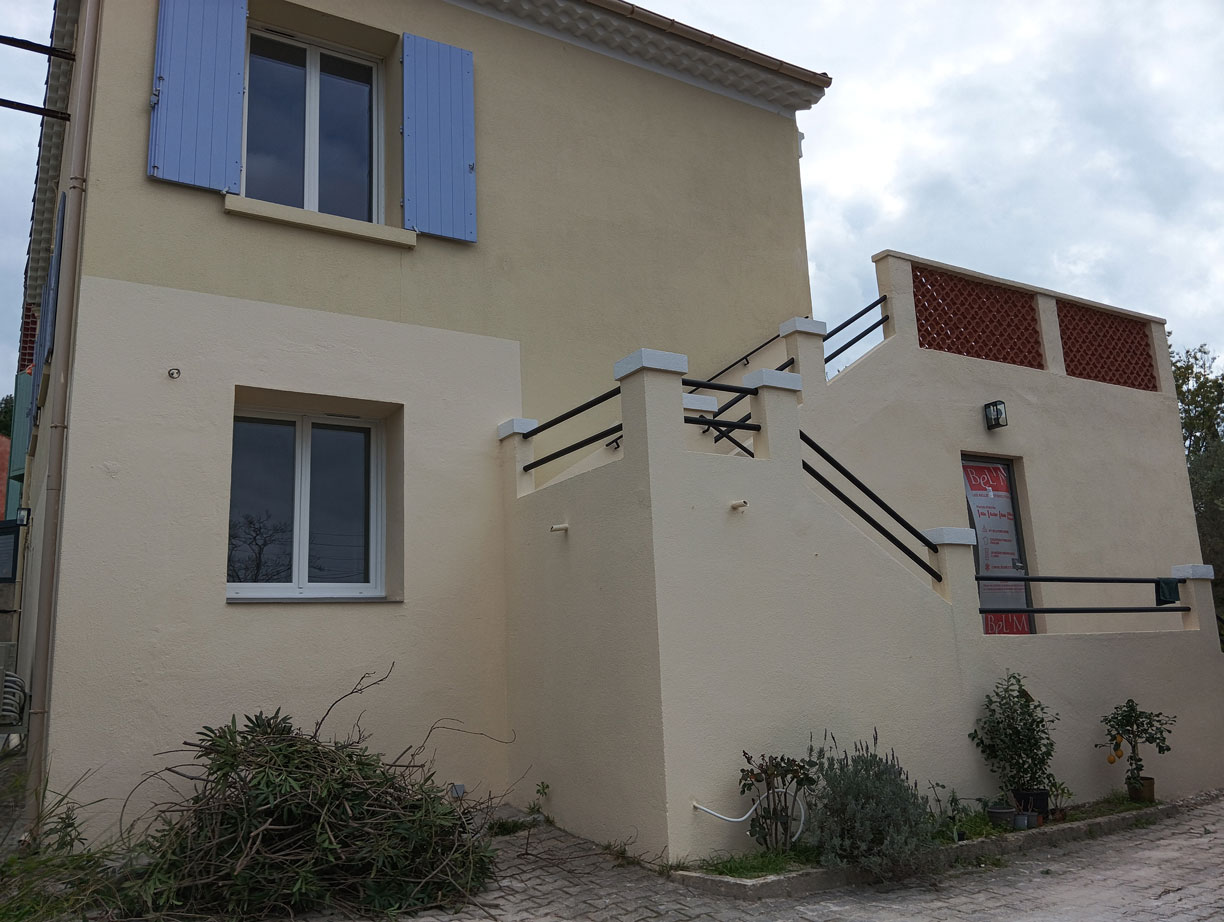 Rénovation complète de rez-de-chaussée de maison à Toulon Rénovation complète de rez-de-chaussée de maison à Toulon