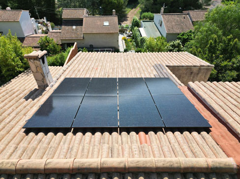Pose de panneaux solaires à Carqueiranne