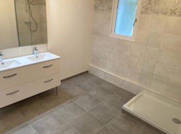 Rénovation de salle de bain au Pradet